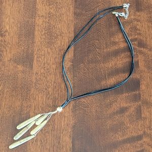 Chicos gold pendant necklace